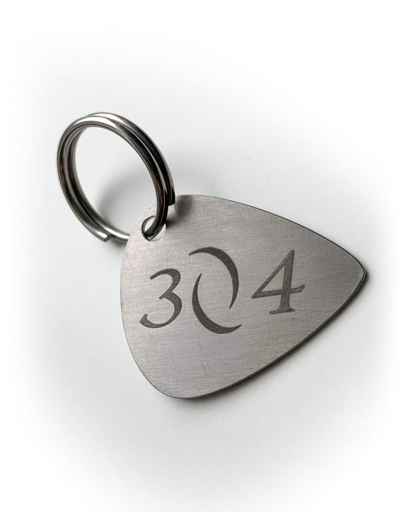 Guitar Pick Keychain 304 Guitars